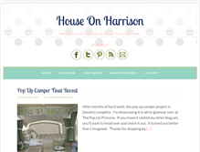 Tablet Screenshot of houseonharrison.com